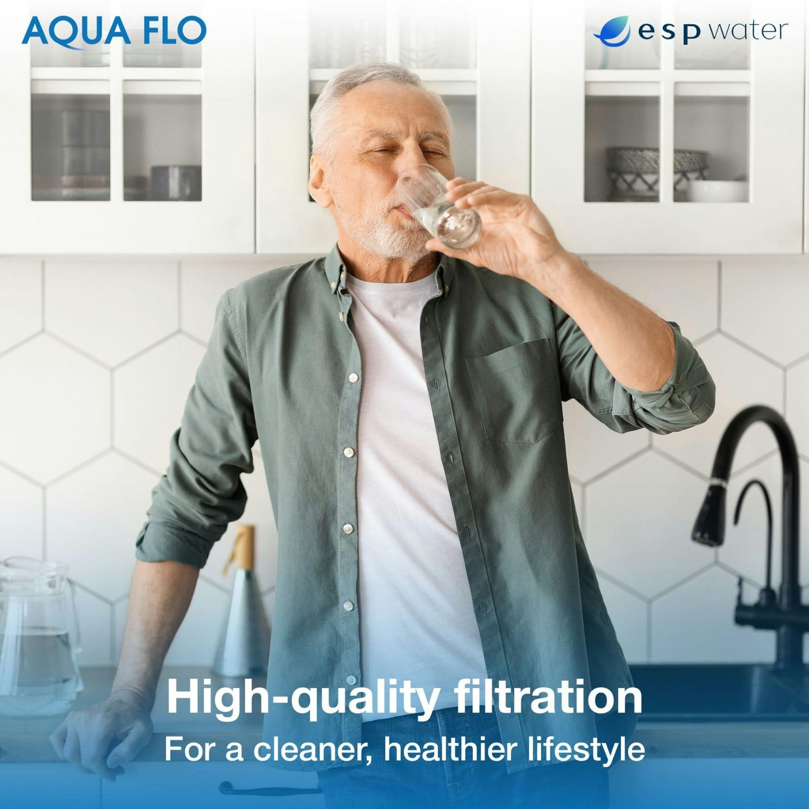 Aqua Flo 41407001 Sediment Filter – Quick Change Pre-Filter for Aqua Flo Pl...