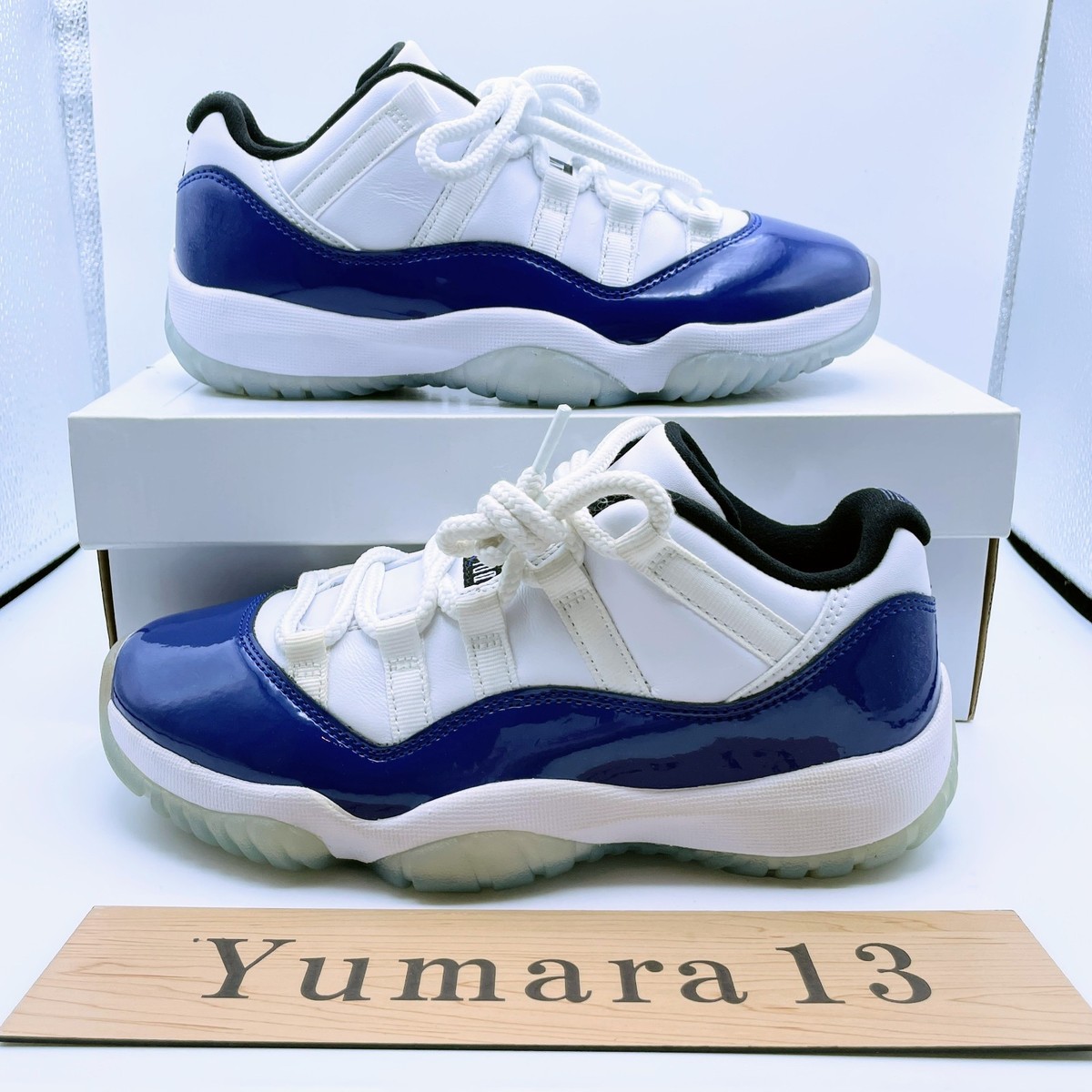 Nike WMNS Air Jordan Retro 11 Concord Sketch AH7860 100 Women's