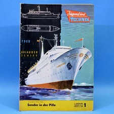 DDR Jugend und Technik 1 1959 Moskwitsch 407 Jena St. Egedien Mi-6 CSR Kali A
