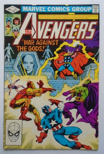 Avengers #220 Bronze Age Marvel Comic Book 1982 NM