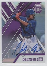 2017 Elite Extra Edition Aspirations Purple Chris Seise Christopher Auto 8d2