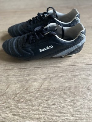 Sondico Strike FG Herren Fußballschuhe Schwarz Größe 6 EU 39,5