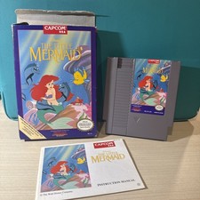 Disney's The Little Mermaid - Nintendo NES Game - CIB - Fast Shipping