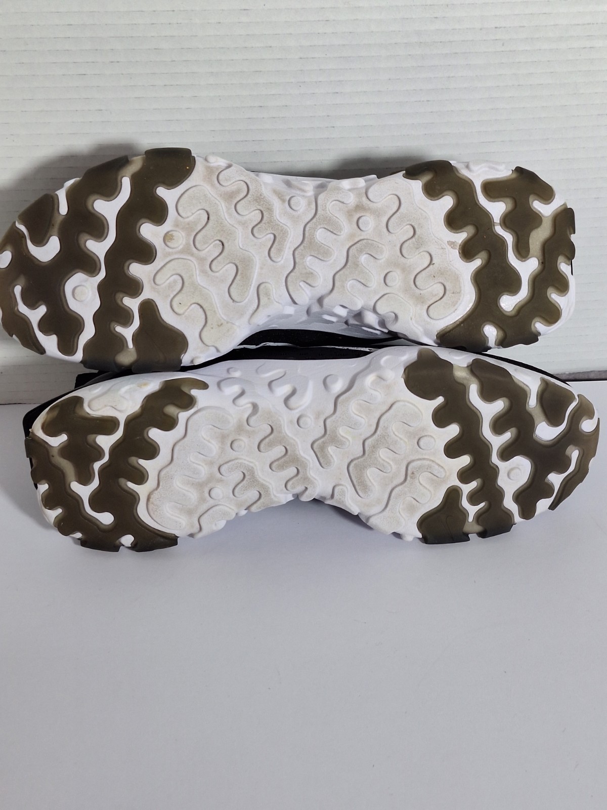 Nike React Vision Black White Running Sneakers Me… - image 7