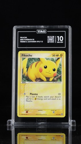 Pikachu graded TAG 10 for sale on eBay