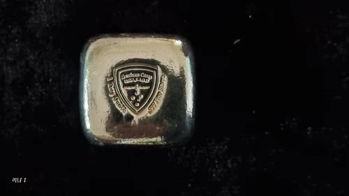 SOUTHERN CROSS BULLION 1OZ SILVER CAST BAR 999 FINE SILVER