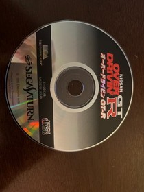 Nissan Over Drivin GTR Sega Saturn CIB Complete Video Game Import US Seller