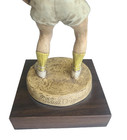 Vintage 1970s IDEAL Caricature Tennis Trophy Statue Sports Collectible RARE — photo 3