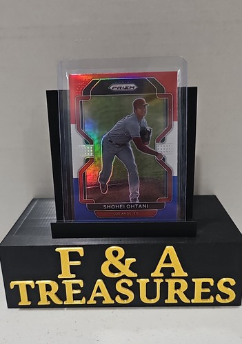 2022 Panini Prizm - Shohei Ohtani #41 Red White & Blue Prizm