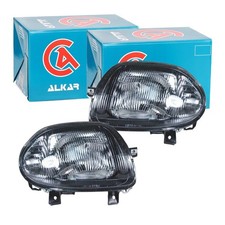 2X ALKAR ALOGENO FARO SET SX+DX Adatto per RENAULT CLIO