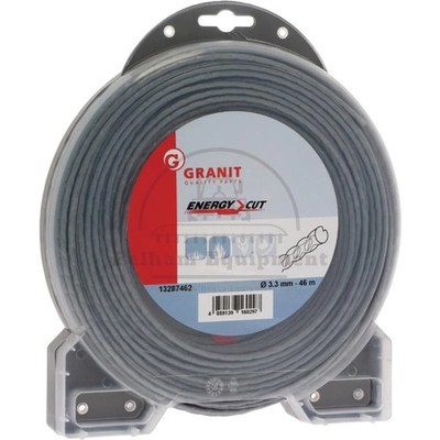 Energy Cut Nylon Cord 3mm x 46m - High Efficiency & Durable Trimmer Line