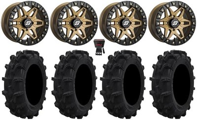 Sedona Split 6 Bdlk 14'' Wheels Br 29'' Mud XC Tires RZR XP 1000 / PRO XP
