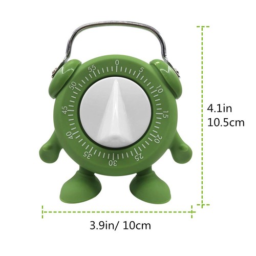 Timer da Cucina, per Cottura Insegnamento Cucina Vasino Uova Allenamento Carino 60 Min Tw... - Foto 5 di 8