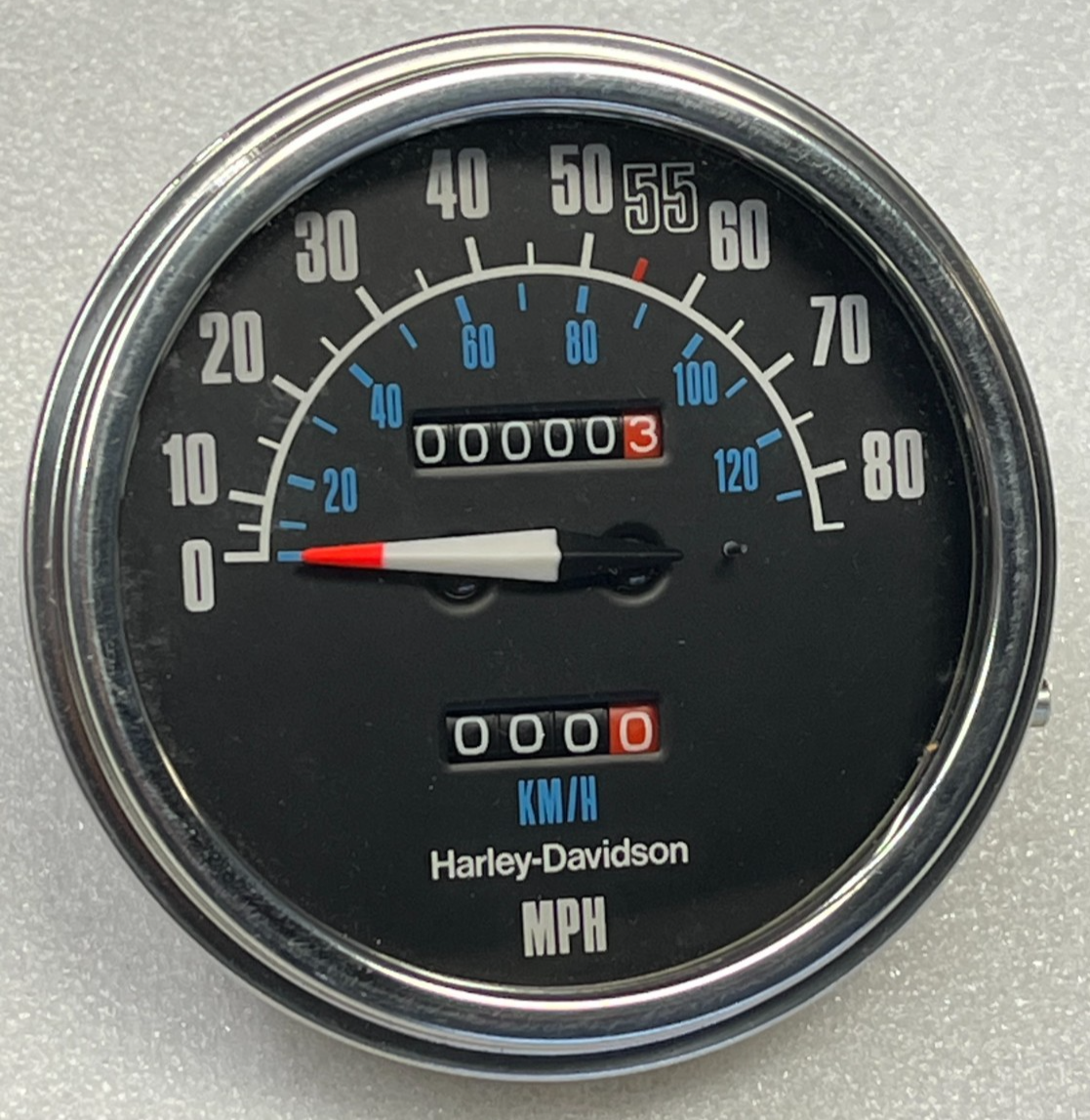 Flht Speedometer NOS Original Harley Davidson Speedometer Shovelhead FLH 67017-83 (U729 ...