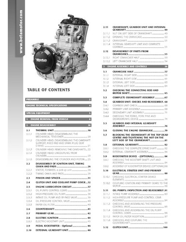 Beta Engine Service Repair Manual 2023 RR-S & RR Race Edition RR480 4 Stroke. - Picture 2 of 12