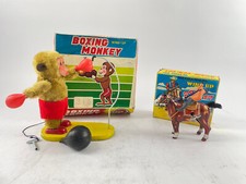 Boxing Monkey Wind-Up 216  Wind Up Cowboy Japan