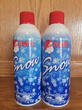 Santa Snow Spray Aerosol for Trees Wreaths Decorations Flocking 9 oz 2 Cans New