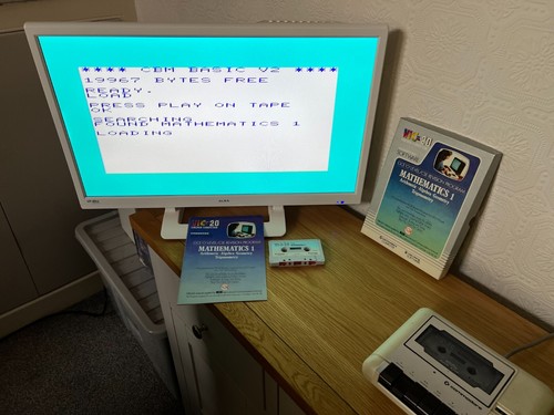 VIC 20 Mathematics 1 Revision Program Cassettes - Working -👽Retro Gift Idea👽 - Photo 24/24