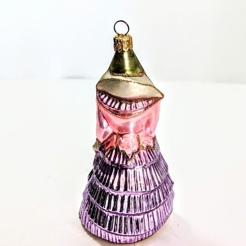 Kurt Adler Cinderella Polonaise Platinum Collection Komozja Glass Ornament Set - Picture 11 of 19