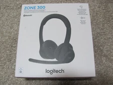 Logitech Zone 300 Wireless Bluetooth On-ear Headset W/Noise-Canceling Microphone