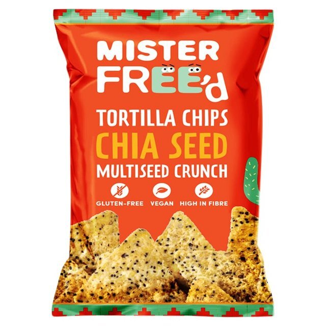 Mister Free'd Tortilla Chips with Chia 135g x 12 Pack
