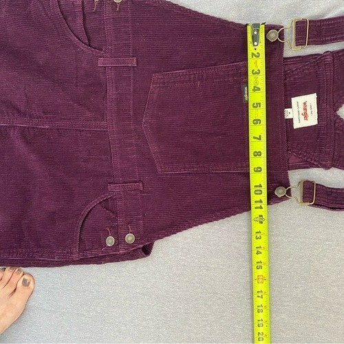 Wrangler Purple Denim Overalls - Picture 15 of 16