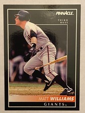 1992 Pinnacle #28 Matt Williams San Francisco Giants