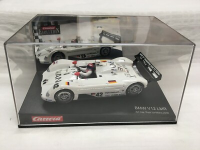 Carrera Evolution 25436 ''BMW V12 LMR Art-Car'' Neu OVP verzwirbelt