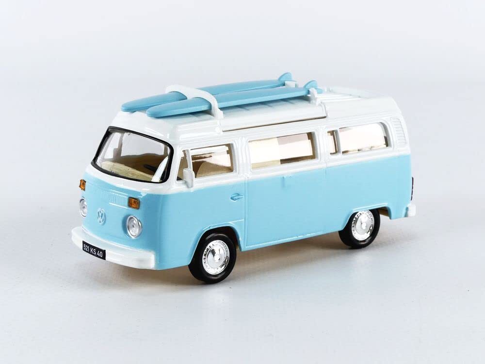 Noreb JET CAR 1/43 Volkswagen T2B Camper Vanlight Blue/White | eBay