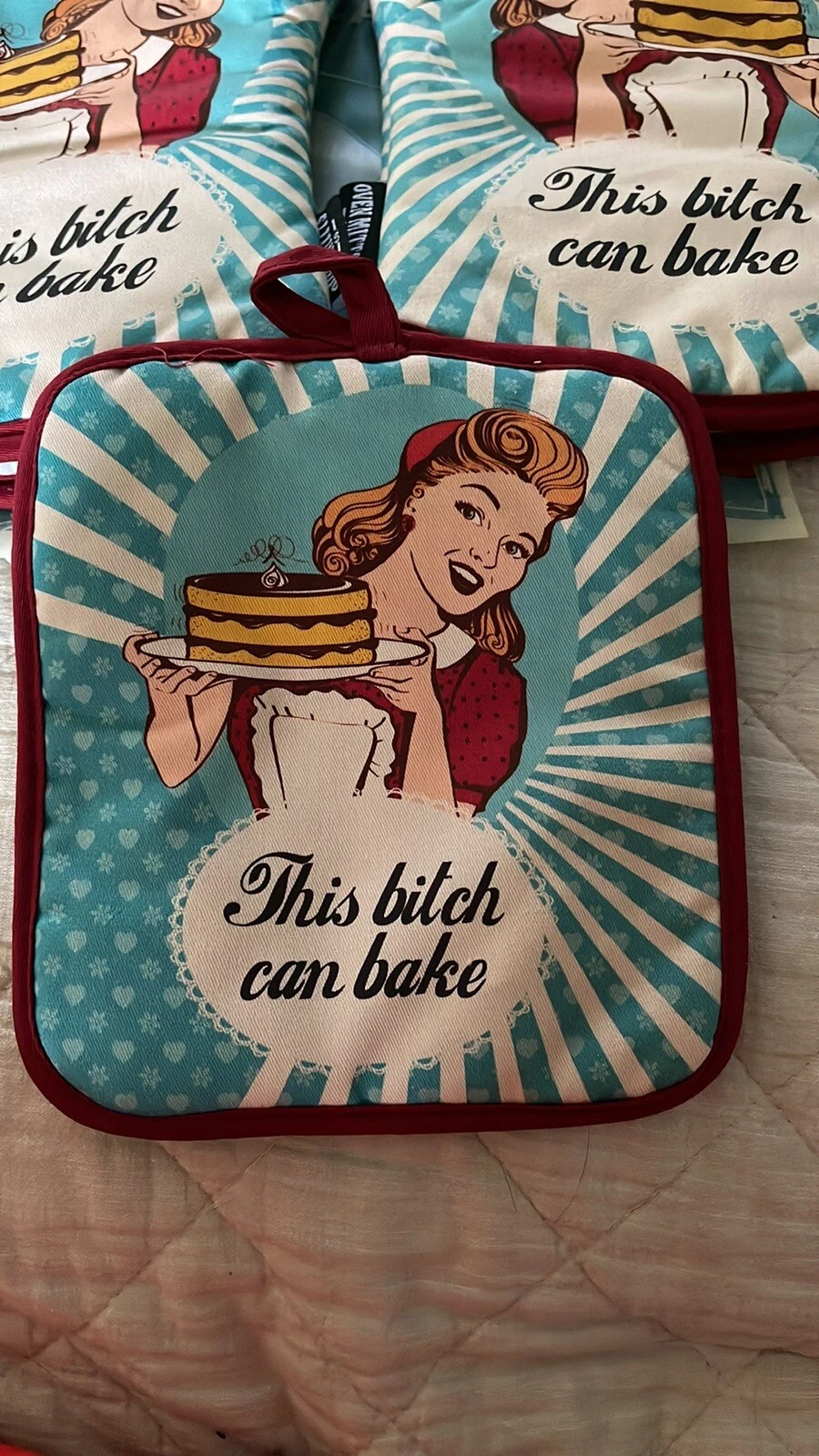 Ovenmittsco. Oven Mitts and Potholder