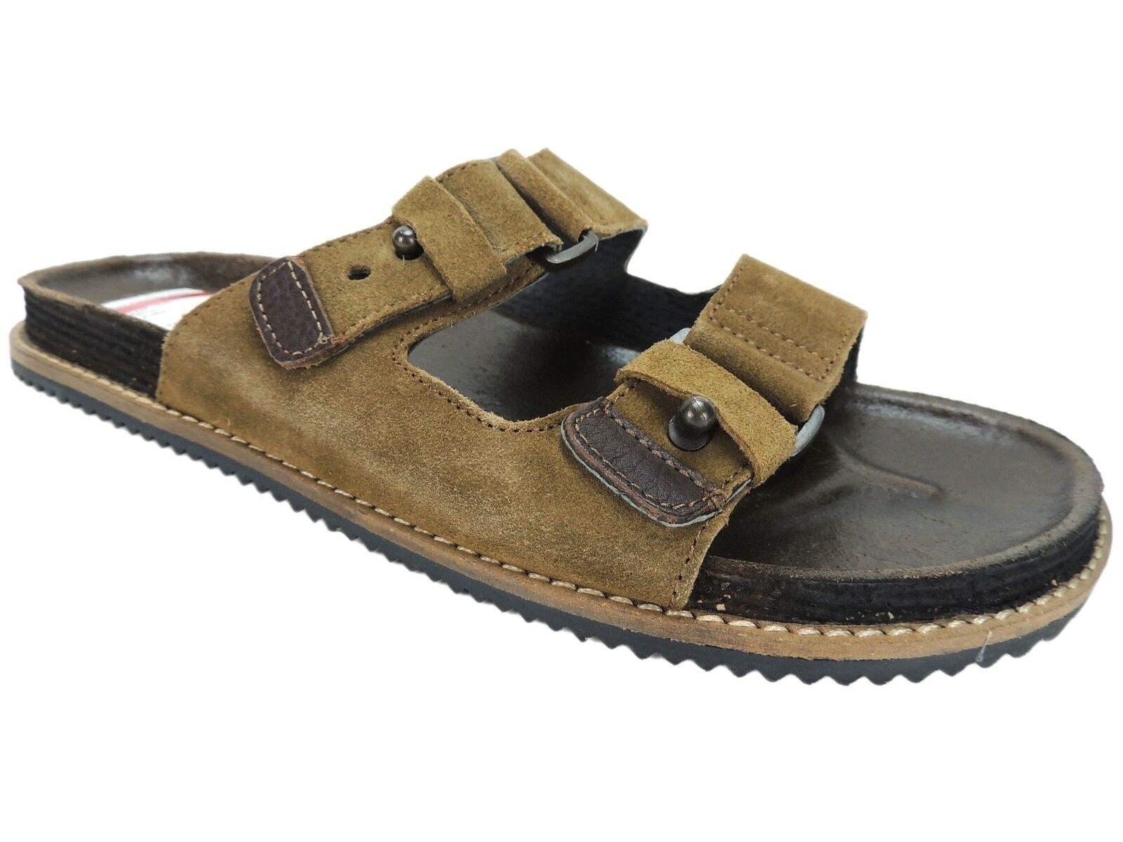 Kenneth Cole Reaction Hombre Cuero gris Pardo Sandalias Leap Year M Kenneth Cole Reaction Hombre Cuero gris Pardo Sandalias Leap Year M