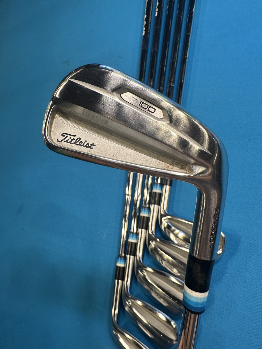 Titleist T100 Iron Set 5-PW Dynamic Gold 120 X100 (used 1 Titleist T100 Iron Set 5-PW Dynamic Gold 120 X100 (used 1