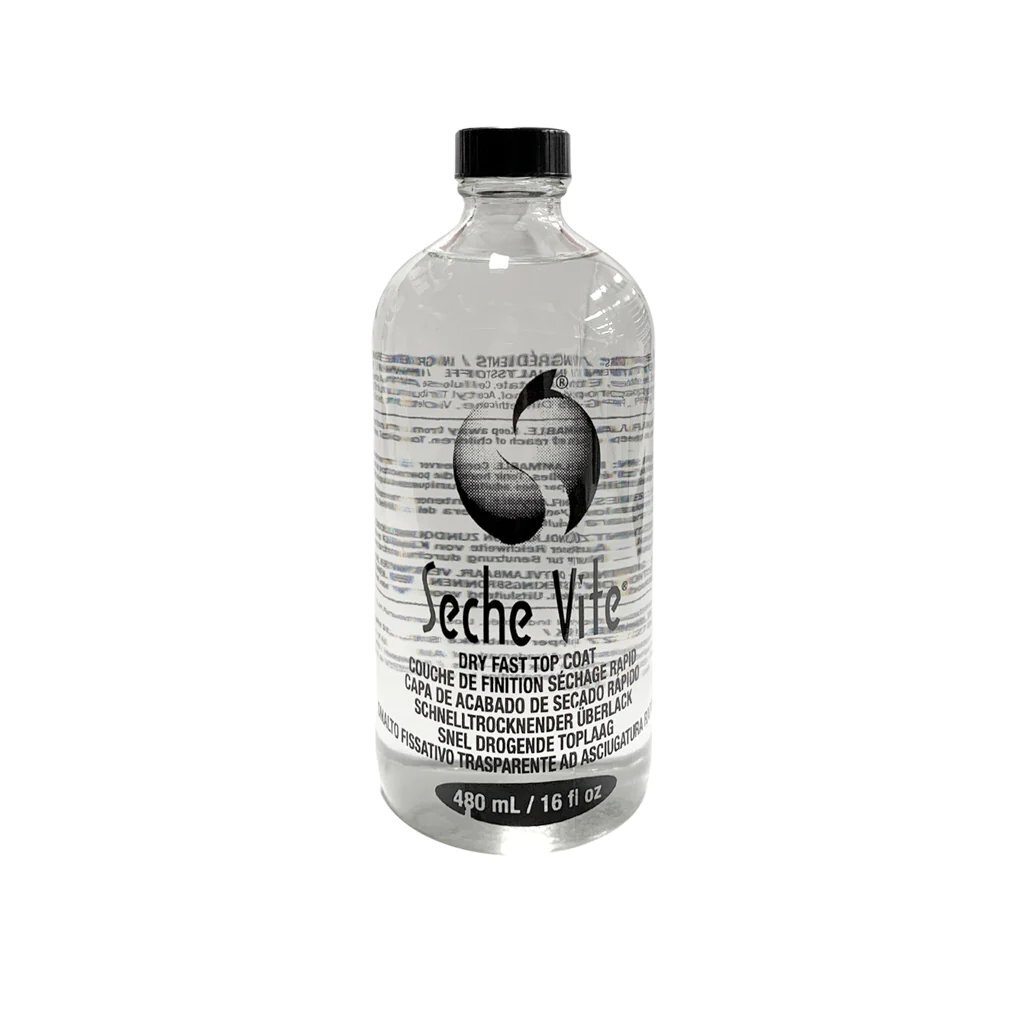 Seche Vite Dry Fast Top Coat 16 oz Refill Bottle