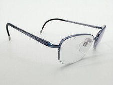 Silhouette 4453 Titan Eyeglasses FRAMES 6054 Blue 52 18-140 Titanium I287