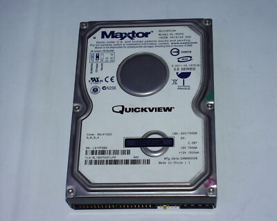 Maxtor Quickview 6L160P0031LP2 160 GB IDE ** geprüft ** SMART ok