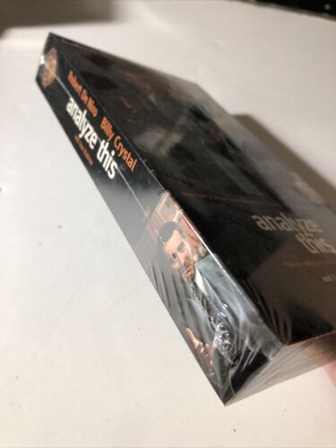 Analyze This Robert De Niro Billy Crystal VHS 1999 New and Factory Sealed Movie - Picture 3 of 3