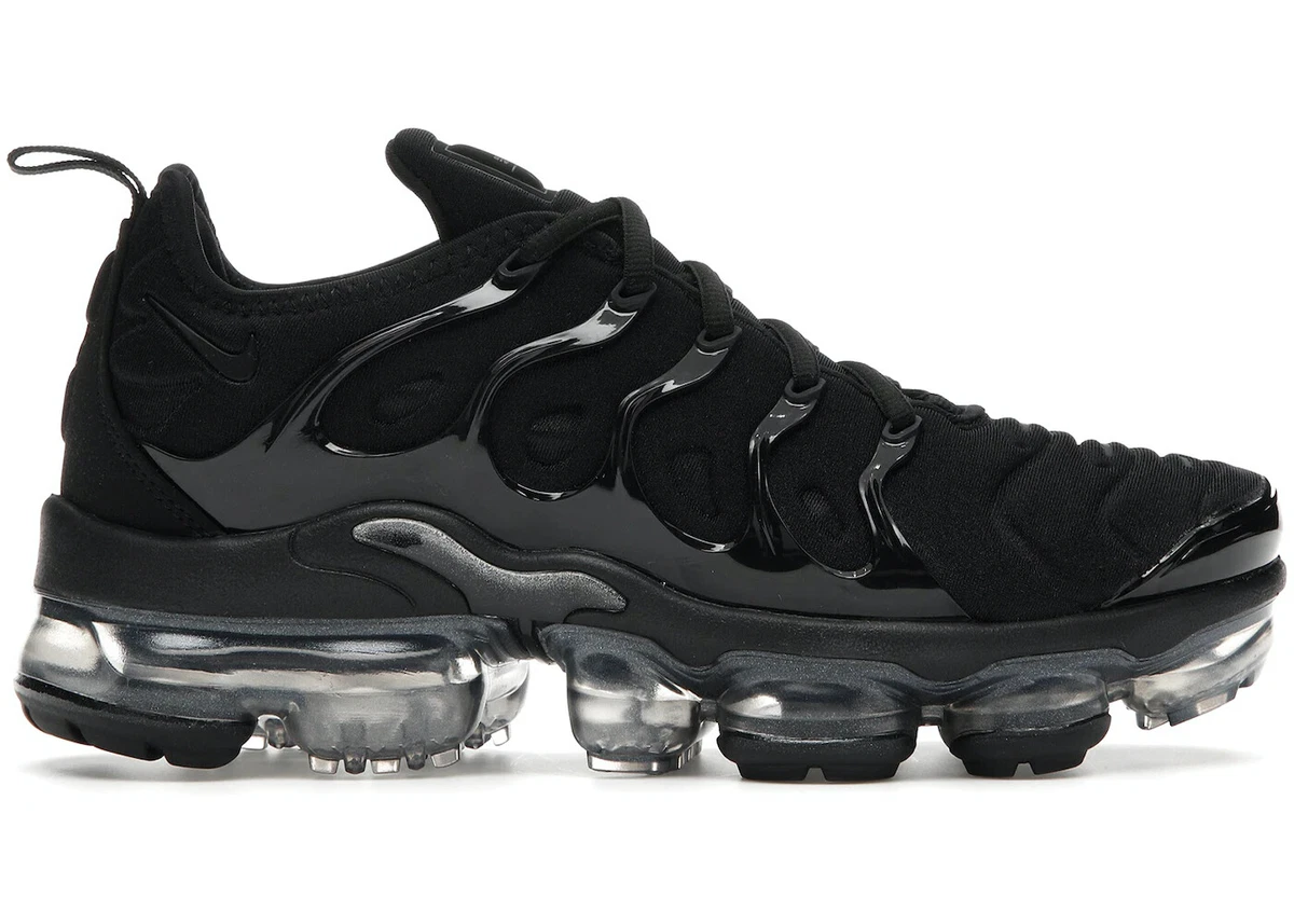 Escoger posición Globo Women&#039;s Nike Air Vapormax Plus Triple Black Anthracite DH1063-001  Running Max | eBay