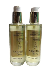 2 x Nakery Beauty Skin Fusion Anti-Aging Serum and Oil Concentrate 5.07 fl. oz.