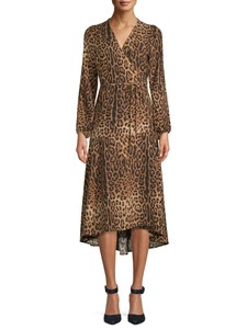 maxi dress leopard print