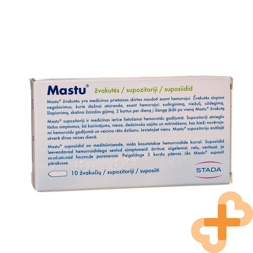 STADA MASTU 10 Zäpfchen gegen Hämorrhoiden - Bild 20 von 24
