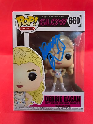 BETTY GILPIN signed Autogramm Funko Pop GLOW in Person autograph ACOA