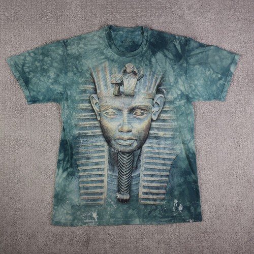 The Mountain Egyptian God Uraeus Size M Green Tiedye T Shirt 2013