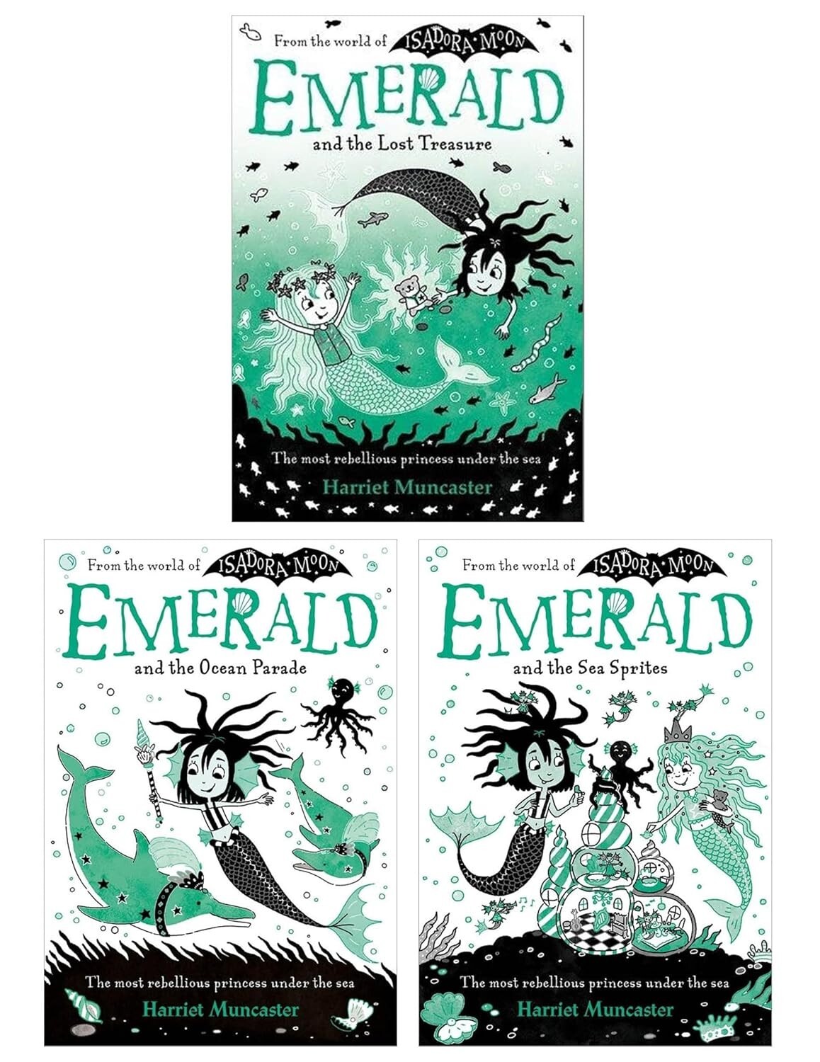 Emerald Series Collection 3 Books Set by Harriet Muncaster