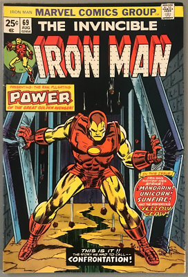 Iron Man #69 By Friedrich Tuska Tony Stark Pepper Potts Sunfire