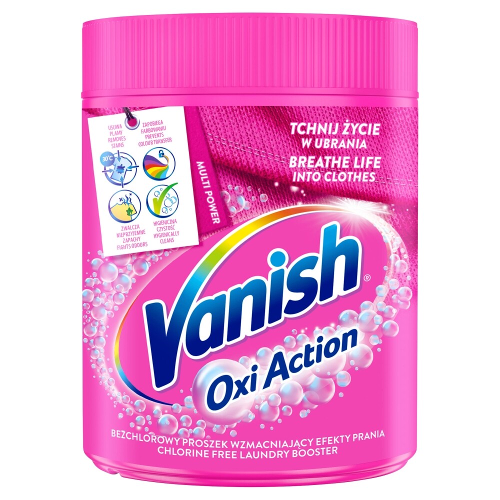 5900627081725 Oxi Action растворитель для тканей с пропиткой 470 г Vanish 2990₽