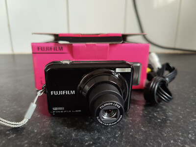 Fujifilm FinePix L55 12.0MP Digital Camera - Red for sale online