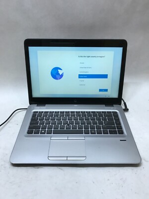 HP EliteBook 840 G3 14'' Laptop Intel Core i7 4GB RAM 128GB SSD Windows 11