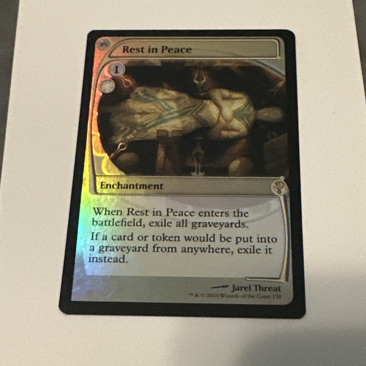 mtg アーティストプルーフ　未来枠　rest in peace proof Rest in Peace Mystery Booster 2 Future Sight Frame FOIL MTG