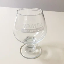 Cycle Brewing Days of Week 2017 MTuWThF glass NEW Other Half Treehouse Answer