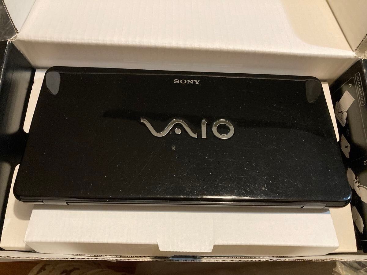 SONY VAIO VGN-P91HS Z550 2GB/128SSD ブラック SONY VAIO TYPE P VGN-P91HS Intel Atom Z550 Black SSD 128GB